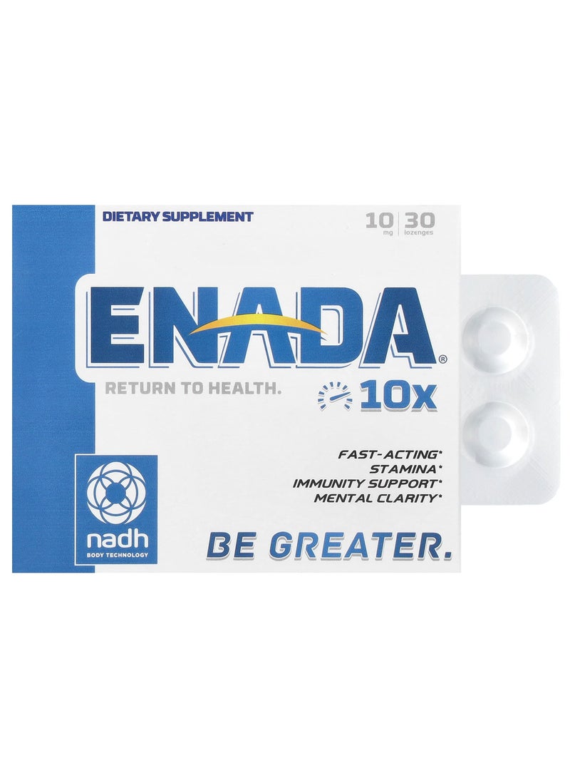 10x, 10 mg, 30 Lozenges